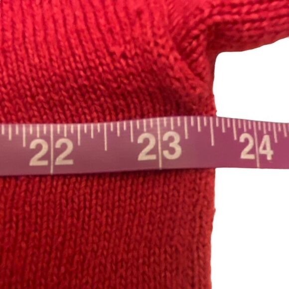 J. Jill Raspberry Cotton Blend Crewneck Sweater Size XL - Picture 10 of 12